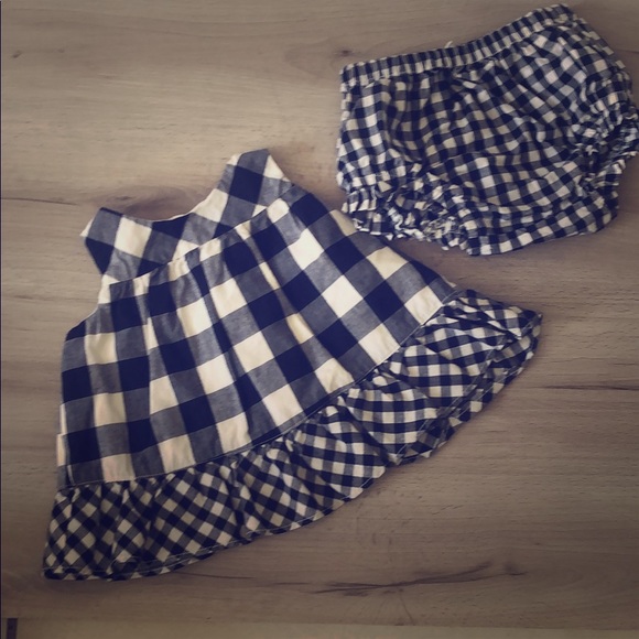 Gingham 2 piece set - Picture 1 of 7